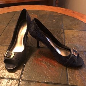 Navy Blue Antonio Melani Heels